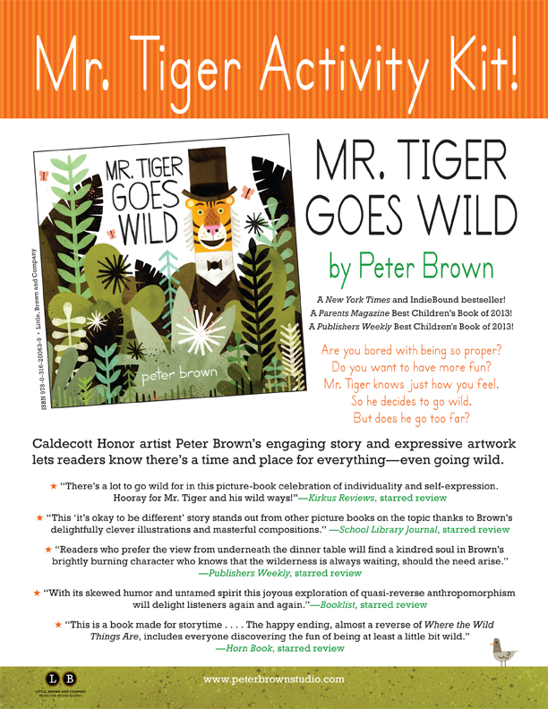 Mr Tiger Activity Kit